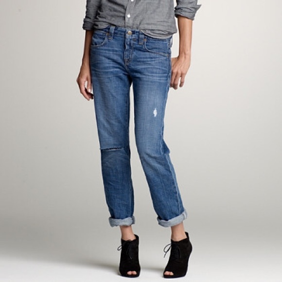 Moving sale! J Crew Distressed Vintage Slim Jeans