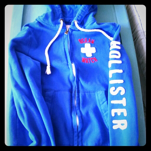 Hollister zip up hoodie