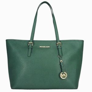 Michael Kors Jet Set Saffiano Leather Tote