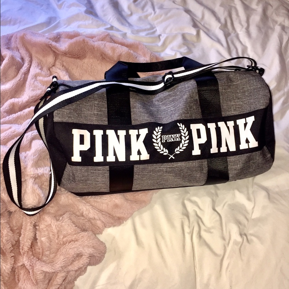 PINK Victorias Secret Travel Duffle Gym Bag