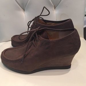 Lauren Ralph Lauren Wedge Booties