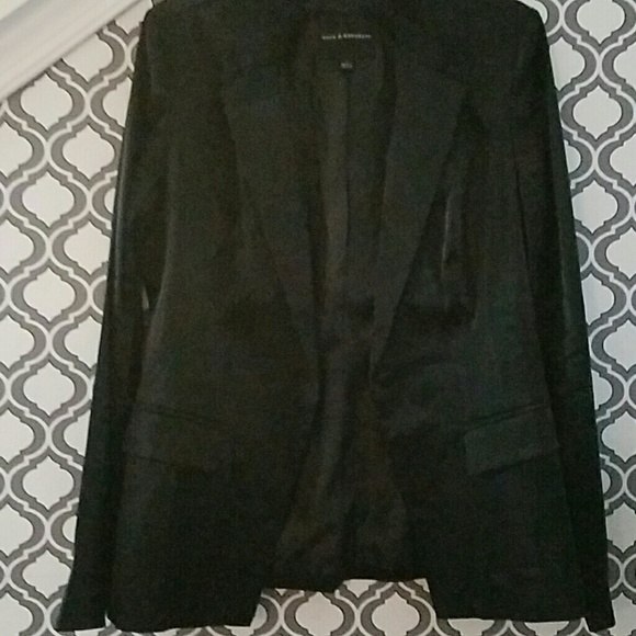 Black jacket w/sheen