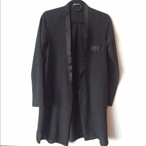 ASOS long lightweight semi sheer blazer ASOS long lightweight semi sheer blazer