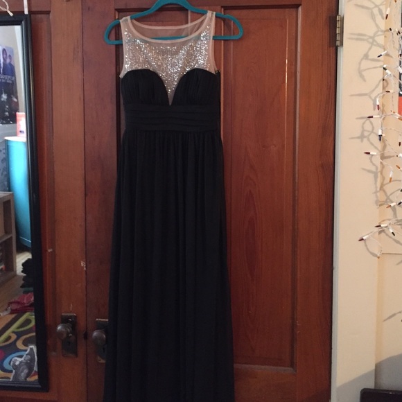 Black and white Prom Dress - Picture 1 of 4