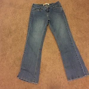 Route 66 low rise boot cut jeans