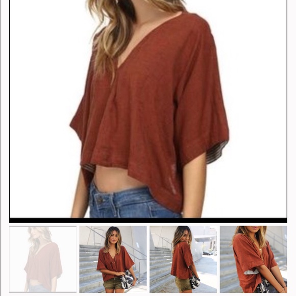 ISO away we go top from free people size small - Picture 1 of 1