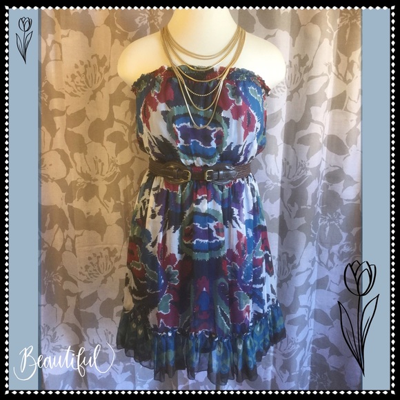 Forever 21 Abstract Print Dress