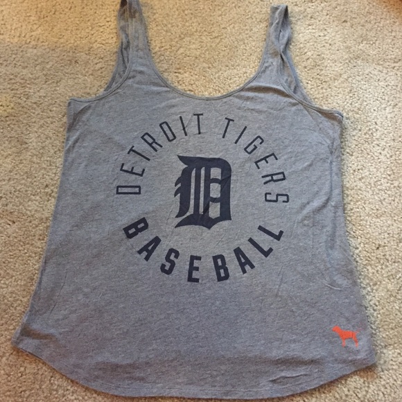 EUC MLB Tigers Tank Top
