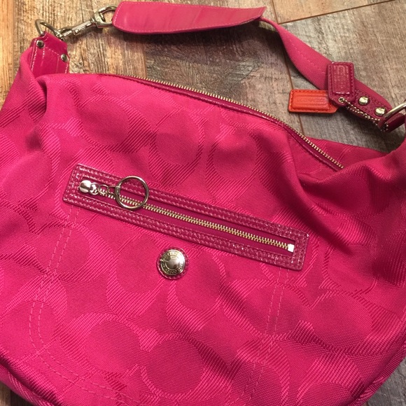 Pink Authentic Coach Purse - Picture 3 of 4