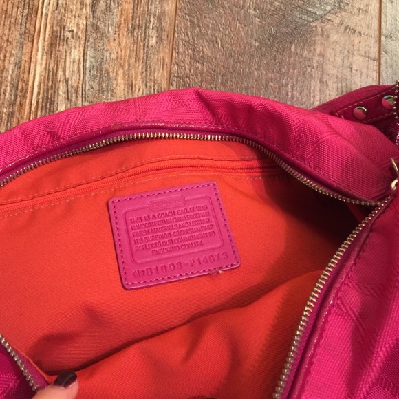 Pink Authentic Coach Purse - Picture 4 of 4