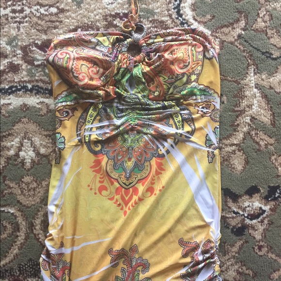 Beautiful pattern halter top
