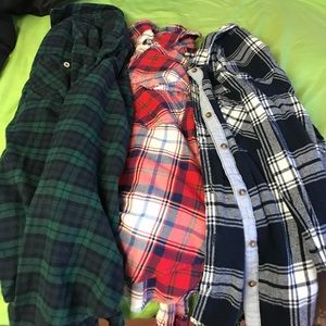 Flannel shirts!!!