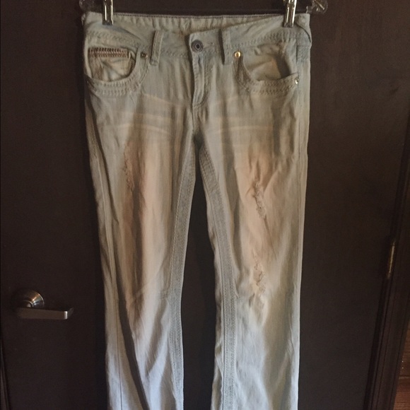 Light blue jeans