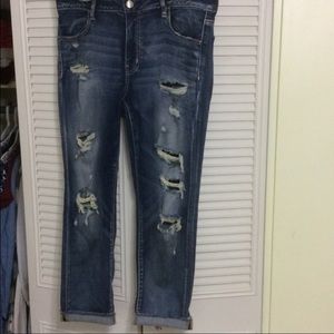 American eagle crop jeans