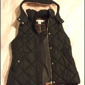 H&M hooded vest sweater