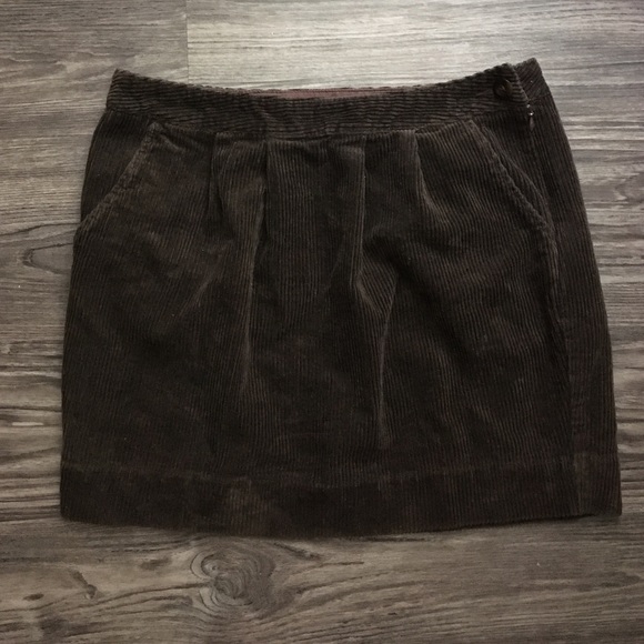 Brown Corduroy Old Navy Skirt
