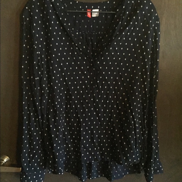 Star patterned blouse