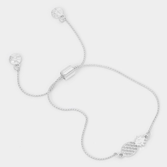 Pineapple Bracelet- (Silver&Gold both available) - Picture 3 of 3