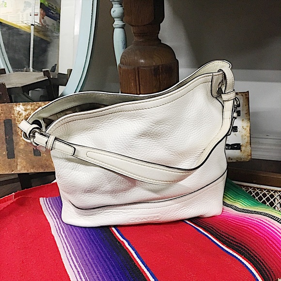 Coach Pebble Leather Bucket Bag