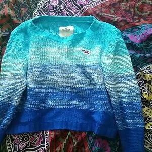 Hollister cropped sweater