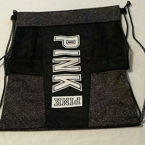 PINK BACKPACK!!! Black and White!!