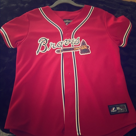 Atlanta Braves short sleeve jersey