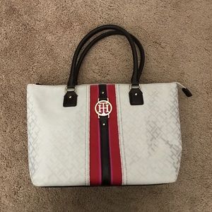 NEVER USED Cream Tommy Hilfiger Tote