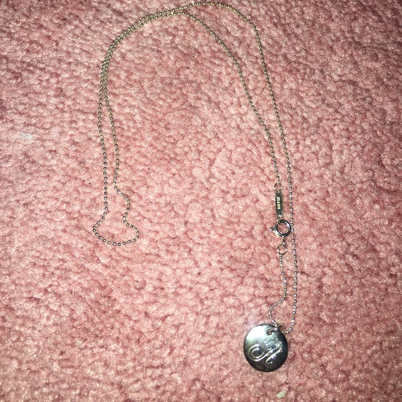 Tiffany "A" necklace