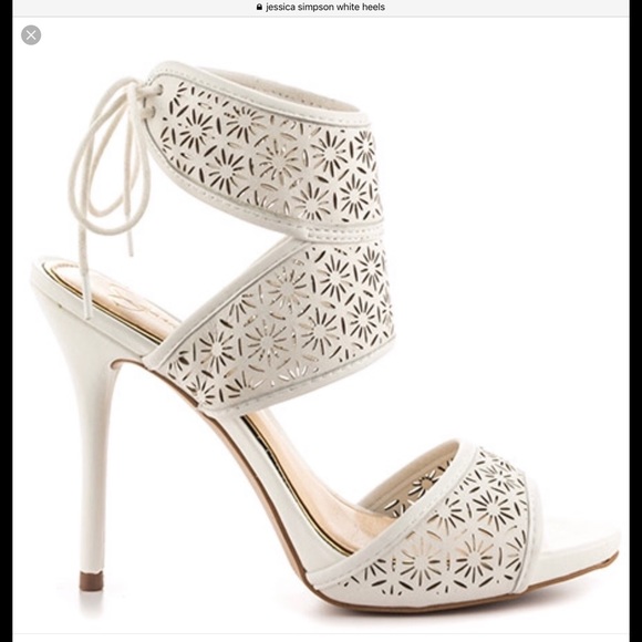 Jessica Simpson Shoes - Jessica Simpson Laser Cut Heels