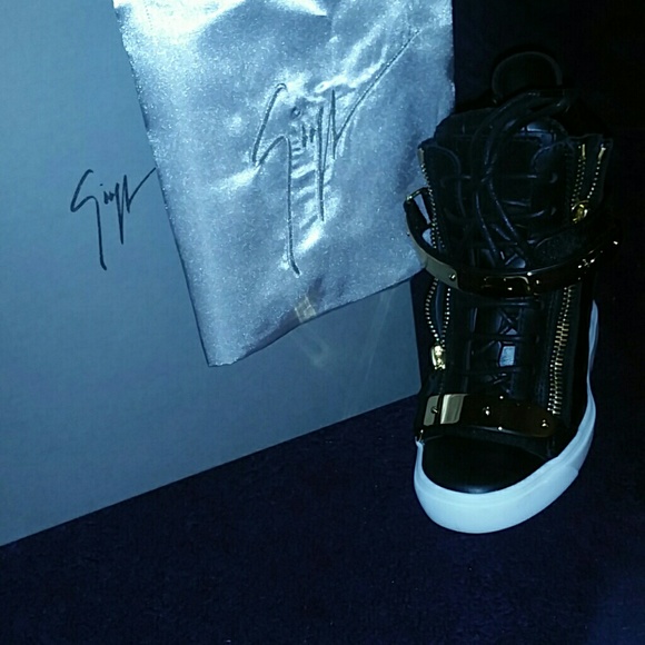 Giuseppe Wedge Sneakers - Picture 2 of 4