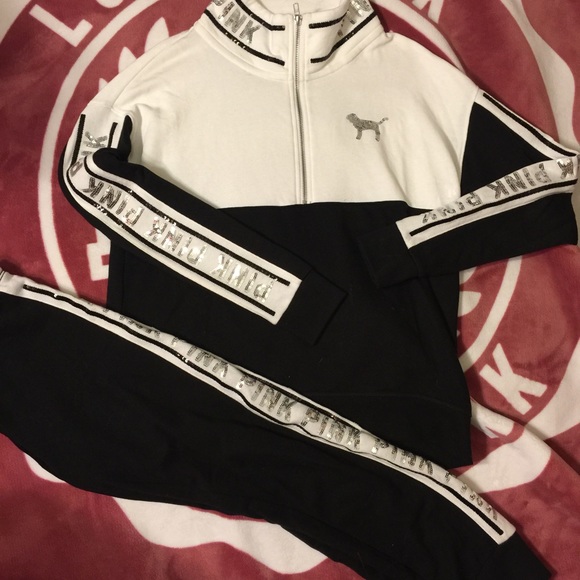 VICTORIA SECRET PINK BLING OUTFIT