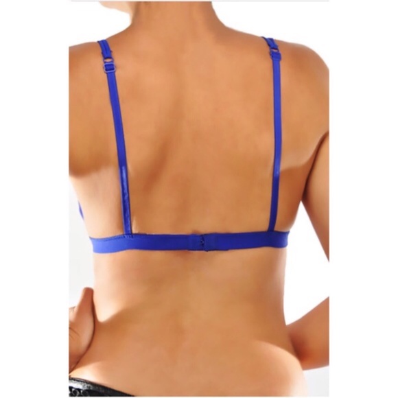 Lace Triangle Bralette - Picture 4 of 4