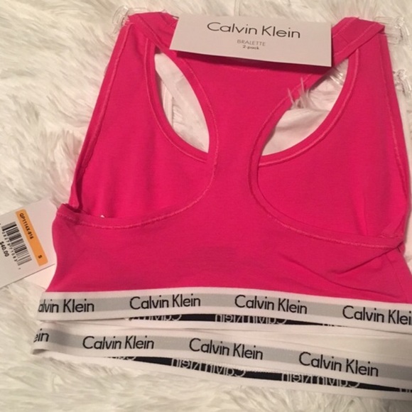 🚫SOLD ON Ⓜ️🚫BNWT Set of 2 Calvin Klein Bralettes - Picture 3 of 3