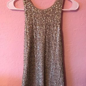 Sequin mini dress