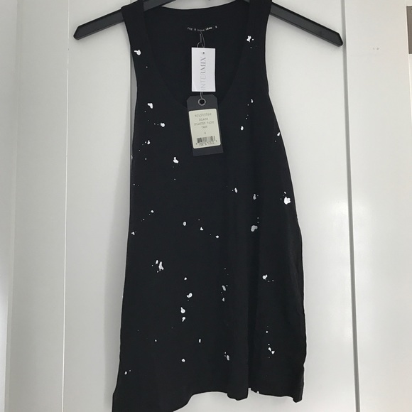 Rag and Bone Splatter Tank Top from Intermix - Picture 1 of 4