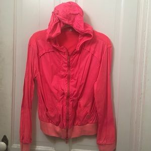 American eagle (performance) neon pink windbreaker