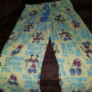SpongeBob fleece sleep pants