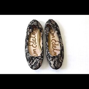 Sam Edelman - Felicia Floral Lace Ballerina Flats