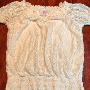 No Boundaries lace top