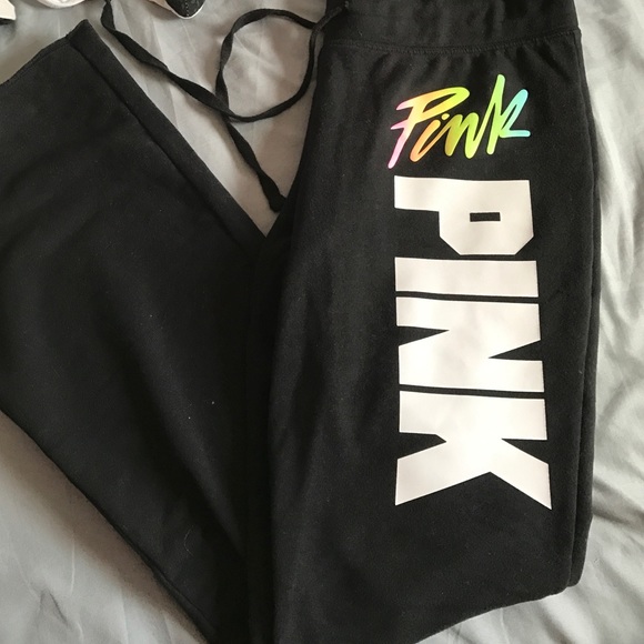 PINK boot cut leggings