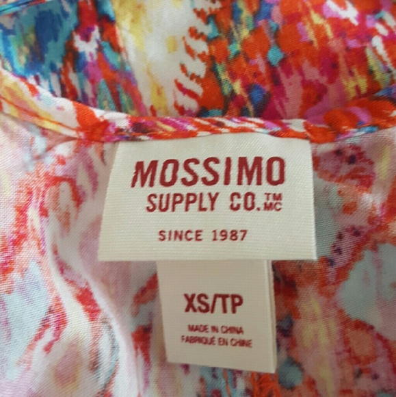 Vibrant Mossimo patterned swing tank top - Picture 3 of 3