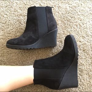 H&M Faux Suede Booties
