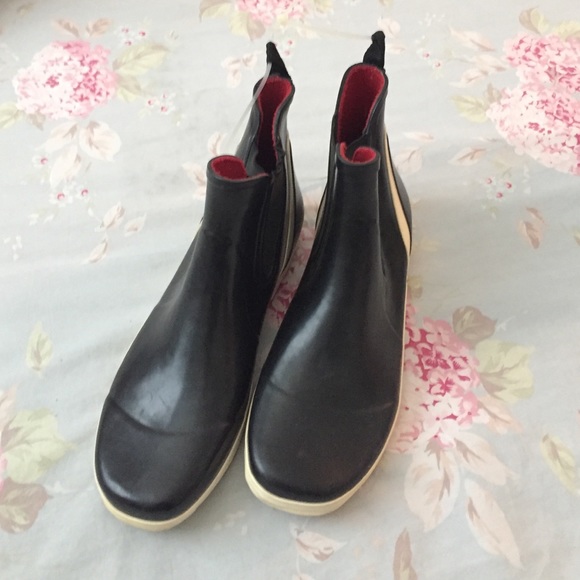 andre assous Shoes - Brand new black ankle rain boots