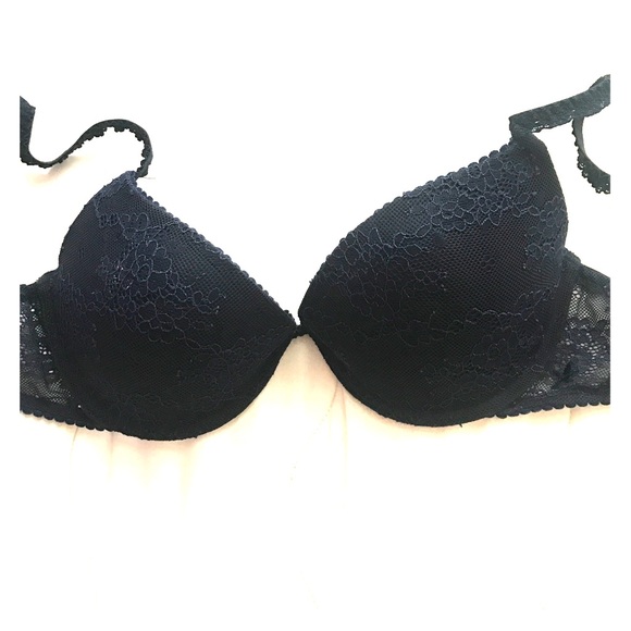 Aerie Lacy Navy blue bra