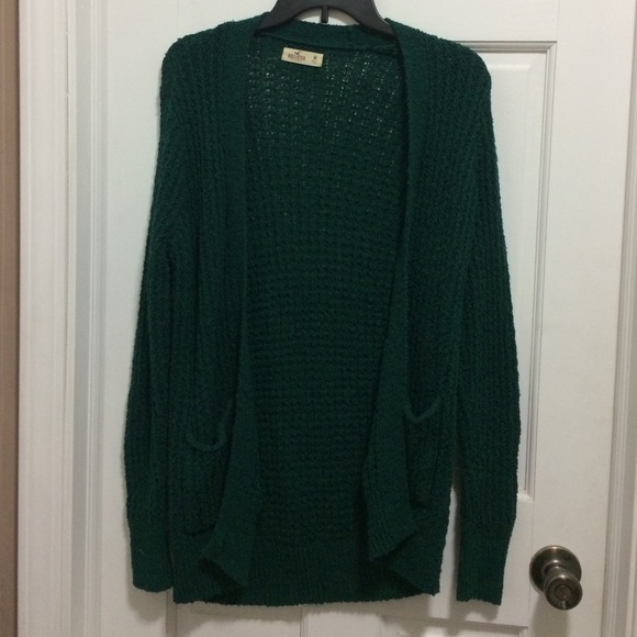 Emerald green cardigan