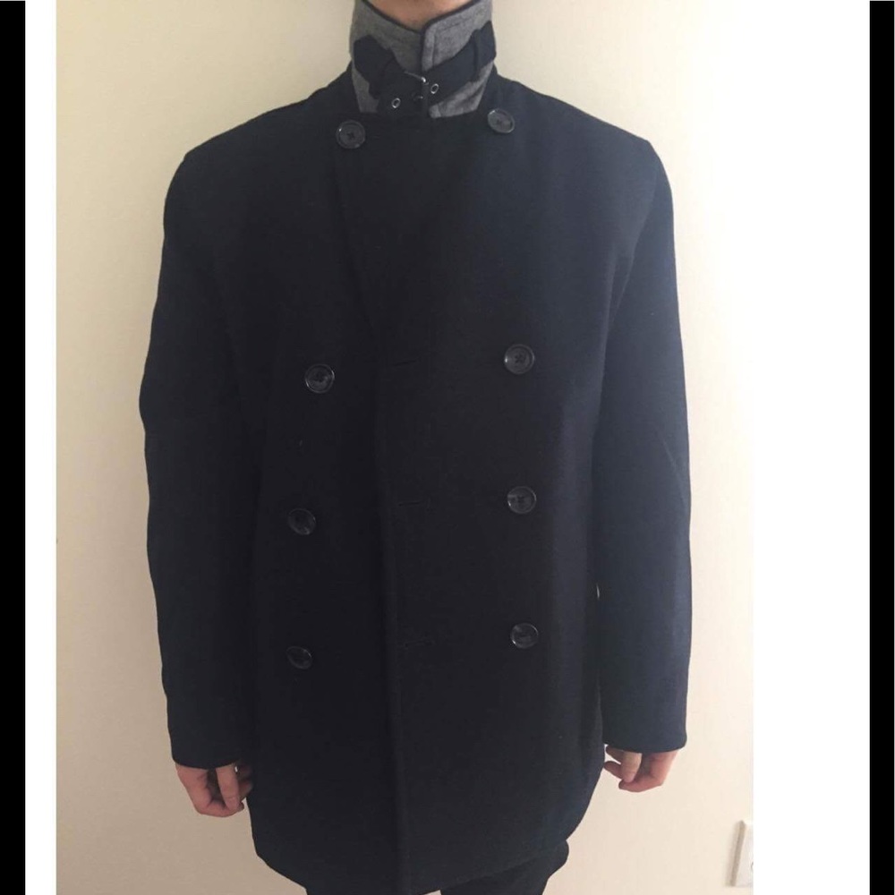 SOLD! Men's Michael Kors Wool Blend Peacoat