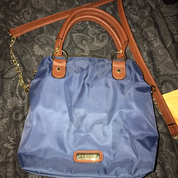 Blue Steve Madden shoulder bag