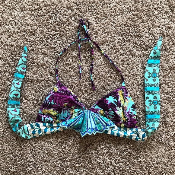 Maaji Reversible Diamond Gypsy Bikini Top