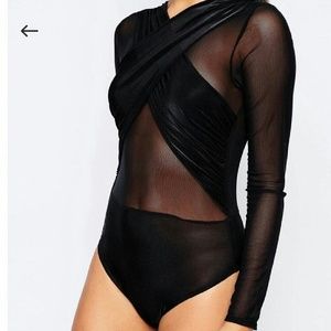 Missguided Mesh Bodysuit
