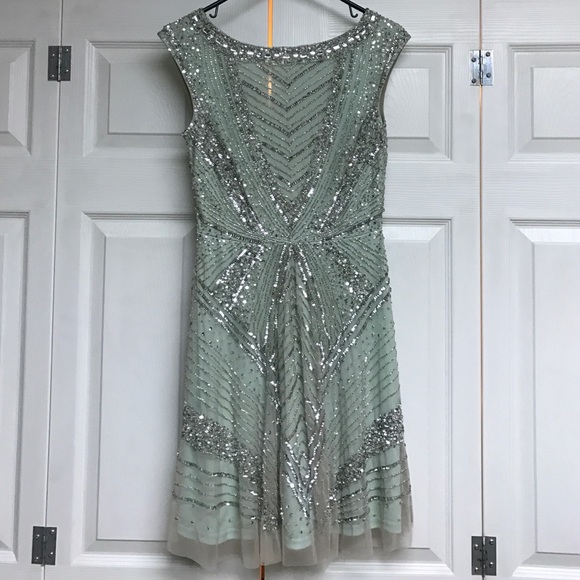 Aidan Mattox sequins dress